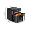 Multi-oven Tefal Easy Fry Mega Compact (EY8618E0), 7.5 l, 1700 W, Black