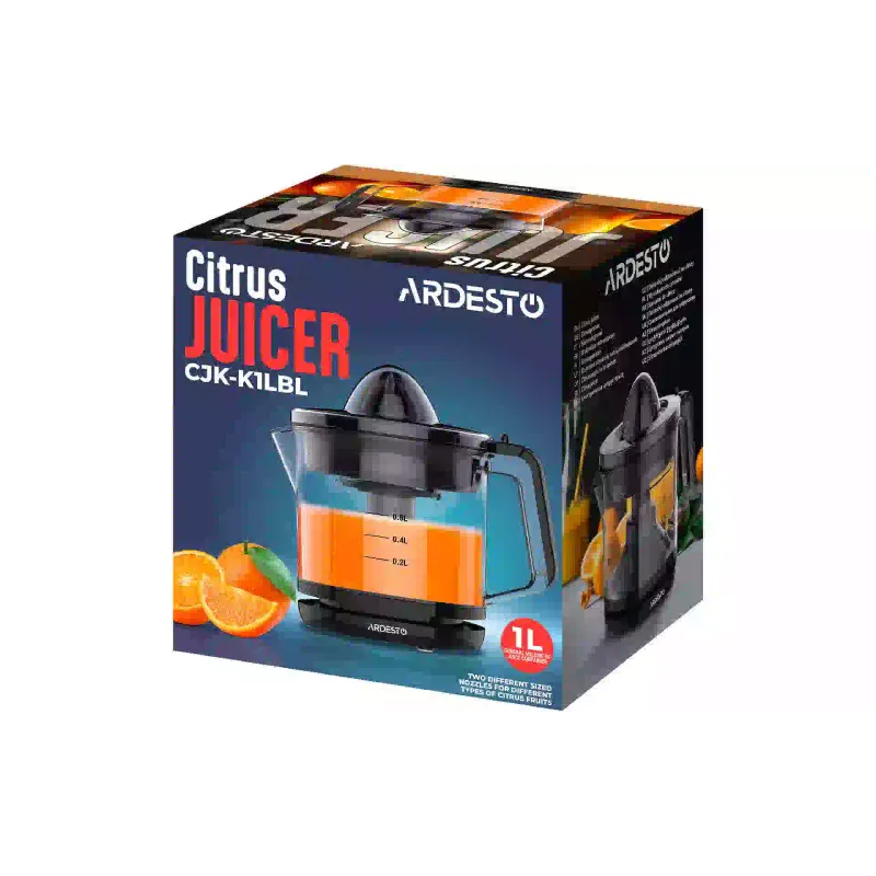 عصارة Ardesto, Black (CJK-K1LBL)