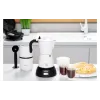 Кавоварка гейзерна Ardesto (CMM-X300W), мелена кава, 300 мл, White