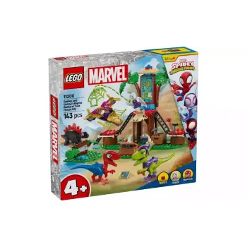 Construtor LEGO Spider-Man Spidey and His Amazing Friends Spidey and Gobby's Raptor Battle at Tree House HQ (11200)