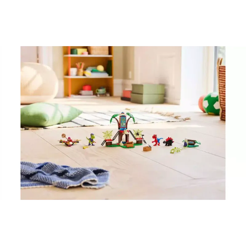 Construtor LEGO Spider-Man Spidey and His Amazing Friends Spidey and Gobby's Raptor Battle at Tree House HQ (11200)