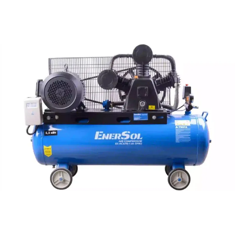 Въздушен компресор EnerSol (ES-AC670-120-3PRO)