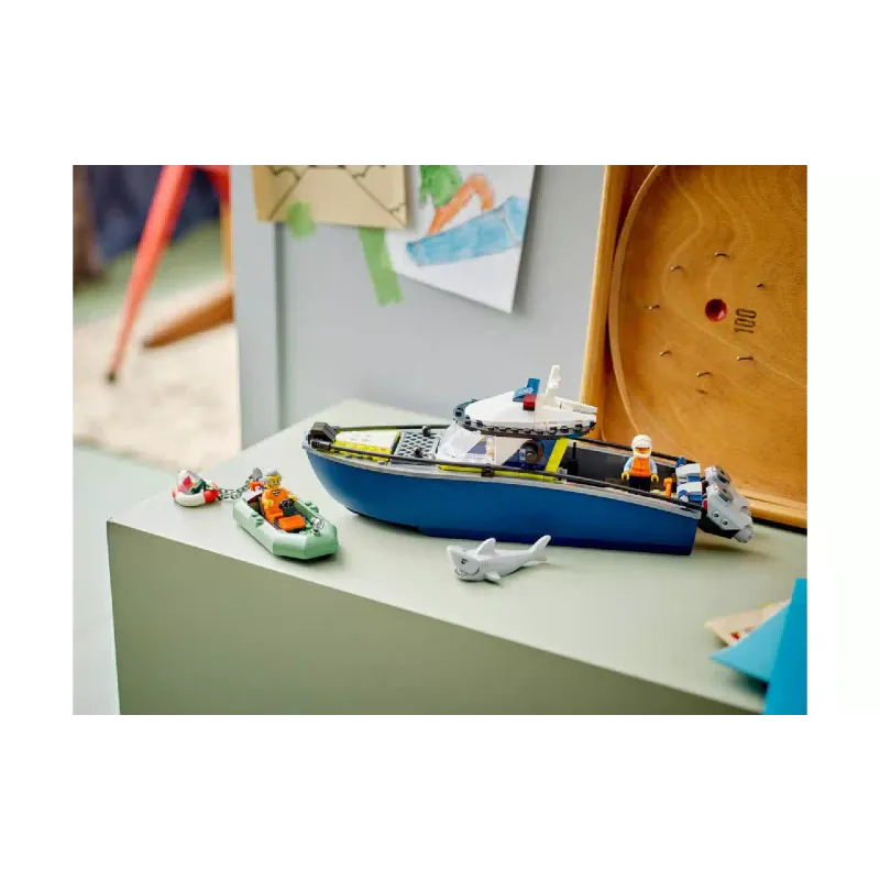 Construtor LEGO City Police Boat Chase (60456)
