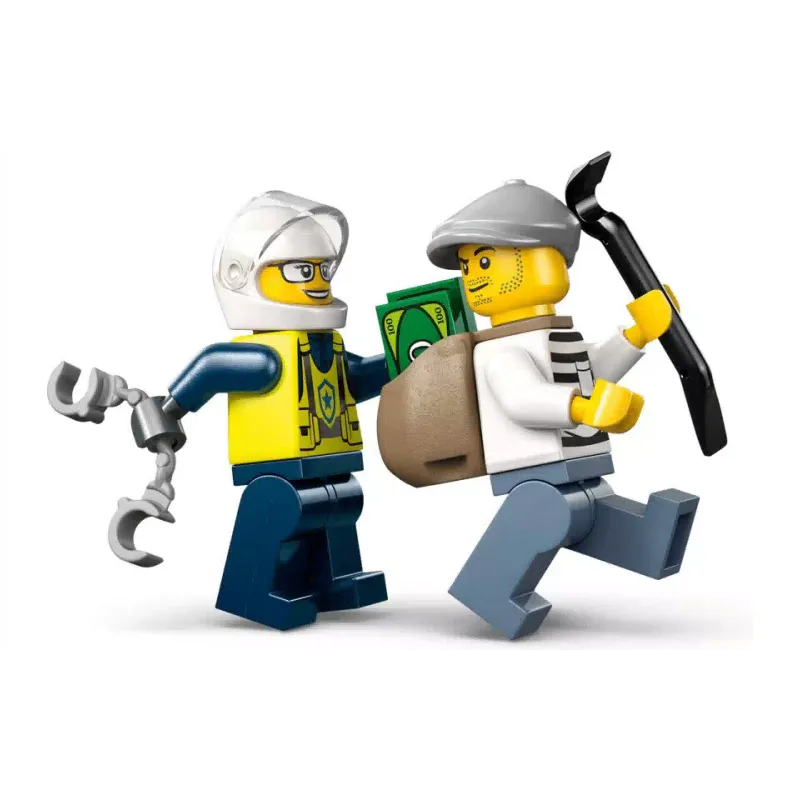 Konstruktőr LEGO City Police Motorcycle Chase (60455)