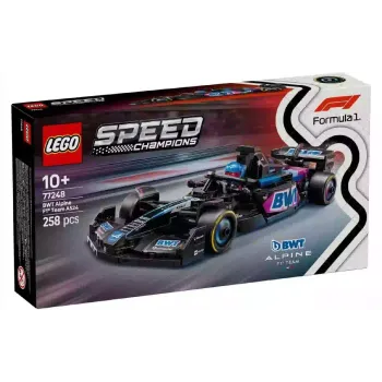Konstruktőr LEGO Speed Champions BWT Alpine F1 Team A524 Race Car (77248)