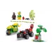 Конструктор LEGO Spider-Man Spidey and His Amazing Friends Spin and Electro Dinosaur Vehicle Chase (11198)