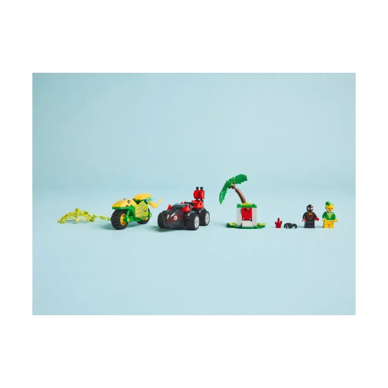 Κατασκευαστής LEGO Spider-Man Spidey and His Amazing Friends Spin and Electro Dinosaur Vehicle Chase (11198)