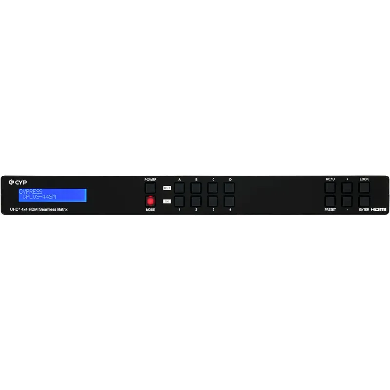 مفتاح مصفوفة لجدار الفيديو Cypress (CPLUS-44SM)