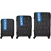 Ein Satz Koffer 2E, Black (2E-PP-M7979-SET3-BK)