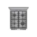 Комбинирана печка Gorenje, Stainless steel (GKS5C71XF)