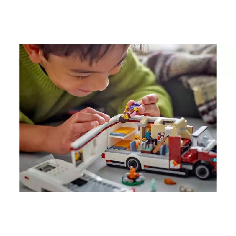 Konstruktőr LEGO City Holiday Adventure Camper Van (60454)