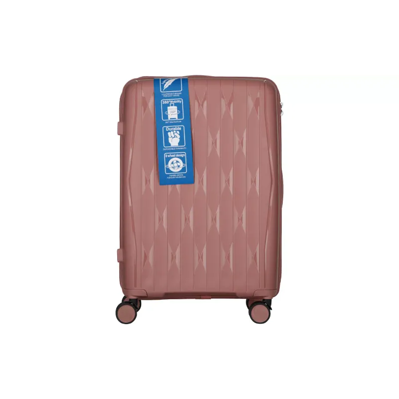 Egy sor bőrönd 2E, Pink/Gold (2E-PP-M7979-SET3-RG)