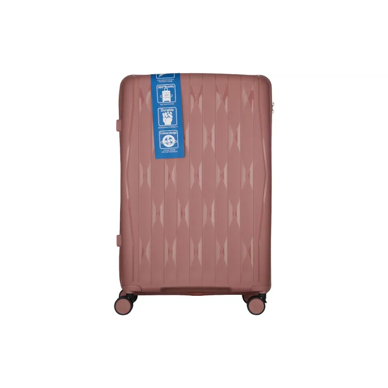 Egy sor bőrönd 2E, Pink/Gold (2E-PP-M7979-SET3-RG)