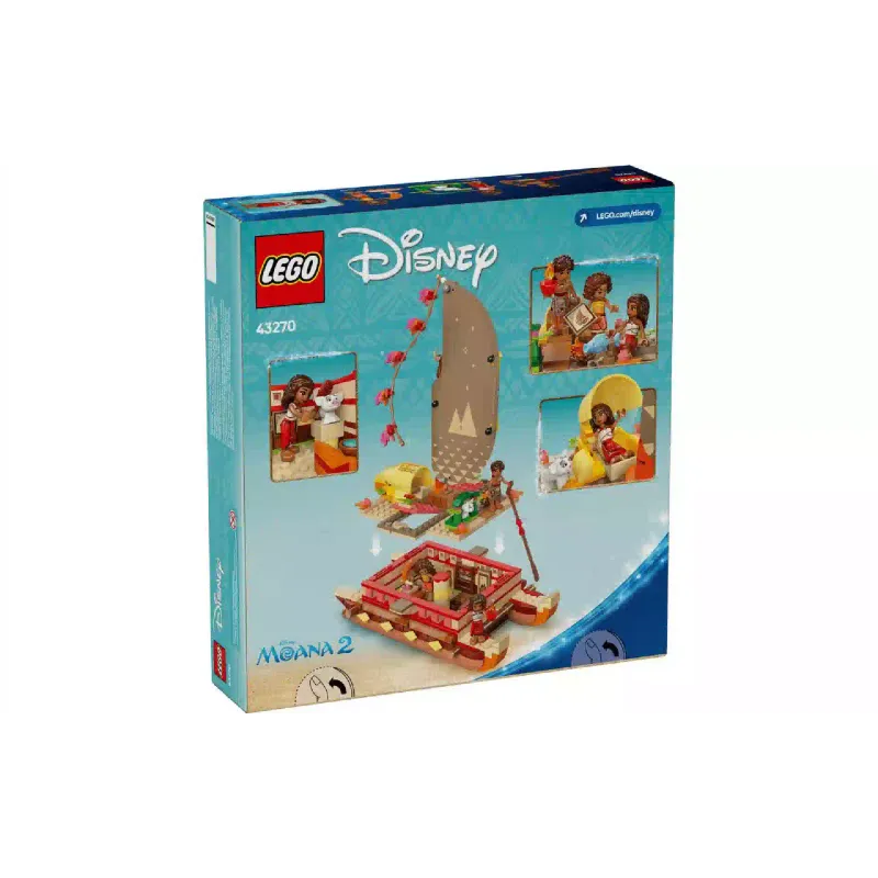 Κατασκευαστής LEGO Disney Moana's Adventure Canoe (43270)