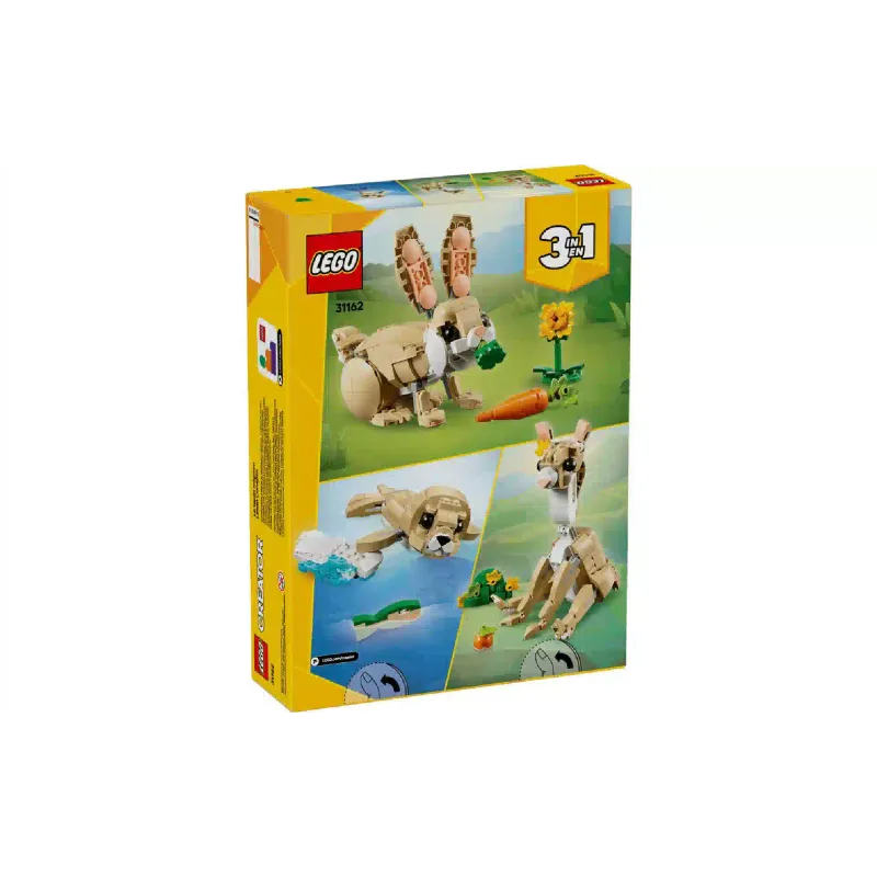 Konstruktőr LEGO Creator 3-in-1 Cute Bunny (31162)