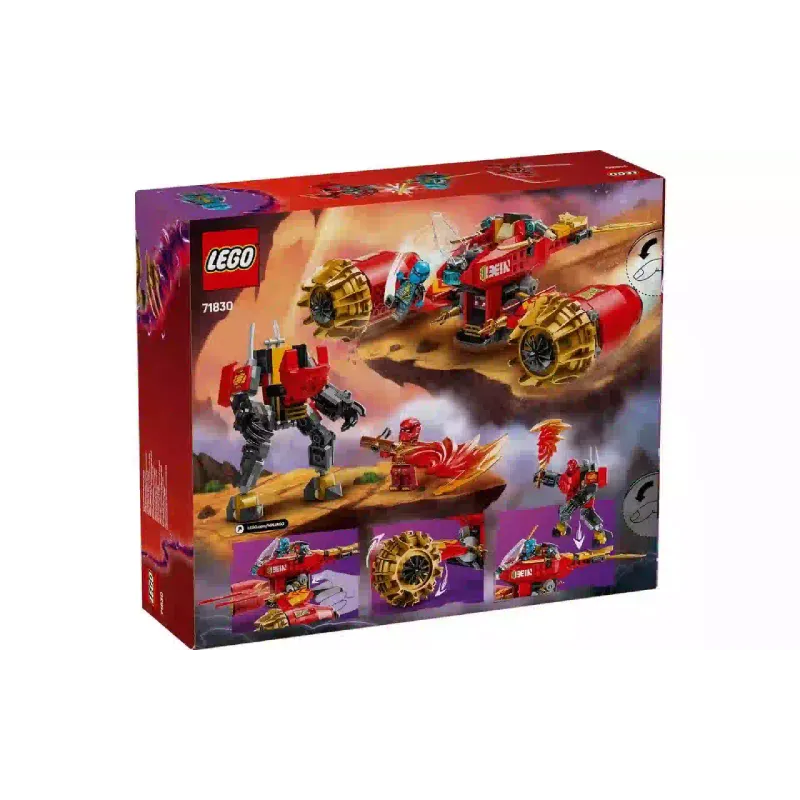 Konstruktor LEGO NINJAGO Kai's Mech Storm Rider (71830)