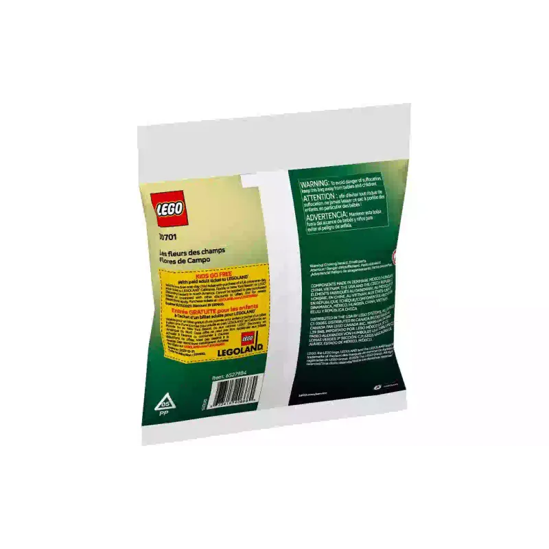 Construtor LEGO Icons Field Flowers (30701)