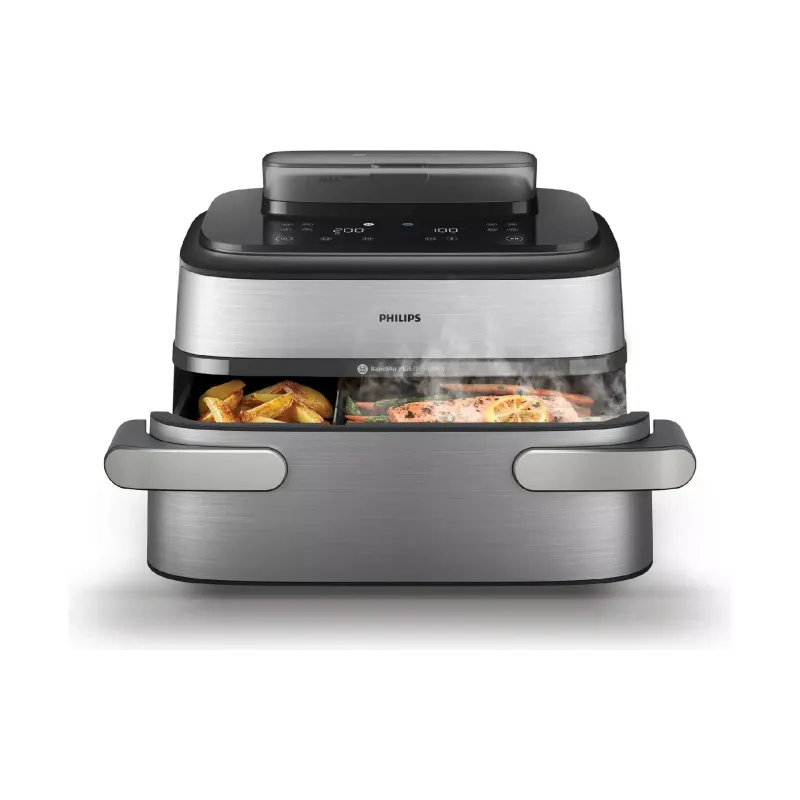 Мултифурна Philips Ovi Dual Steam Fry, Grey (NA565/02)