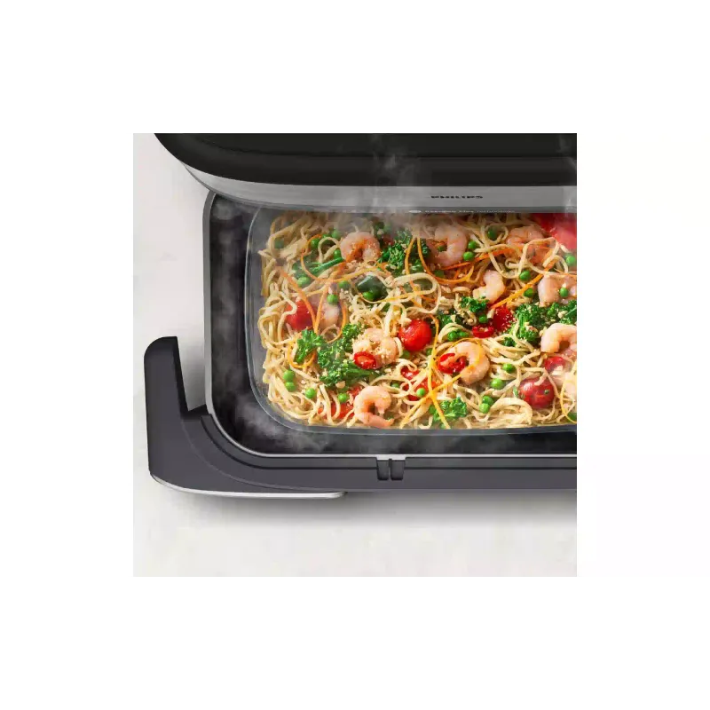 Мултифурна Philips Ovi Dual Steam Fry, Grey (NA565/02)