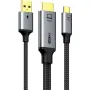 Kábel Cabletime HDMI - USB-C (CA916542)