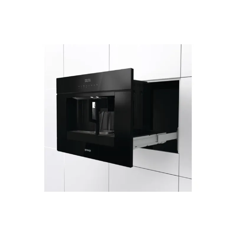 Вбудована кавомашина Gorenje (CMA9200BG), зерно/мелений, 1800 мл, Black