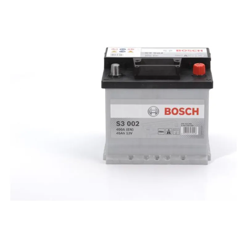 Аккумулятор Bosch S3 12 В 45 А·ч 400 А, R+ (0092S30020)