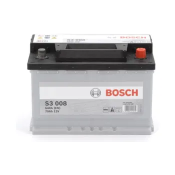 Аккумулятор Bosch S3 12 В 70 А·ч 640 А, R+ (0092S30080)