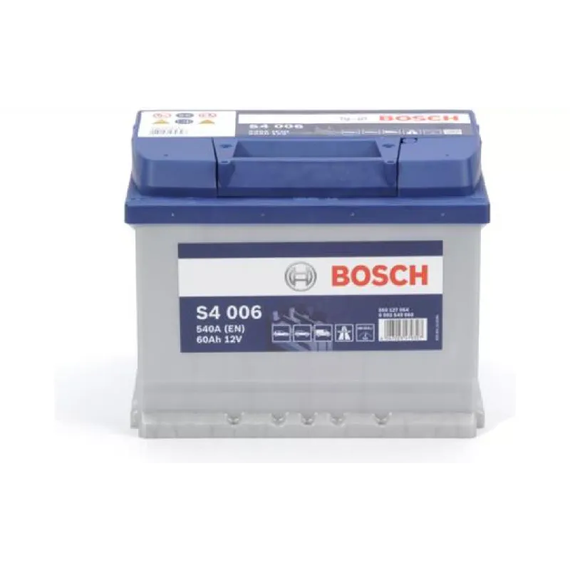 Baterija Bosch S4 12 V 60 A·h 540 A (0092S40060)