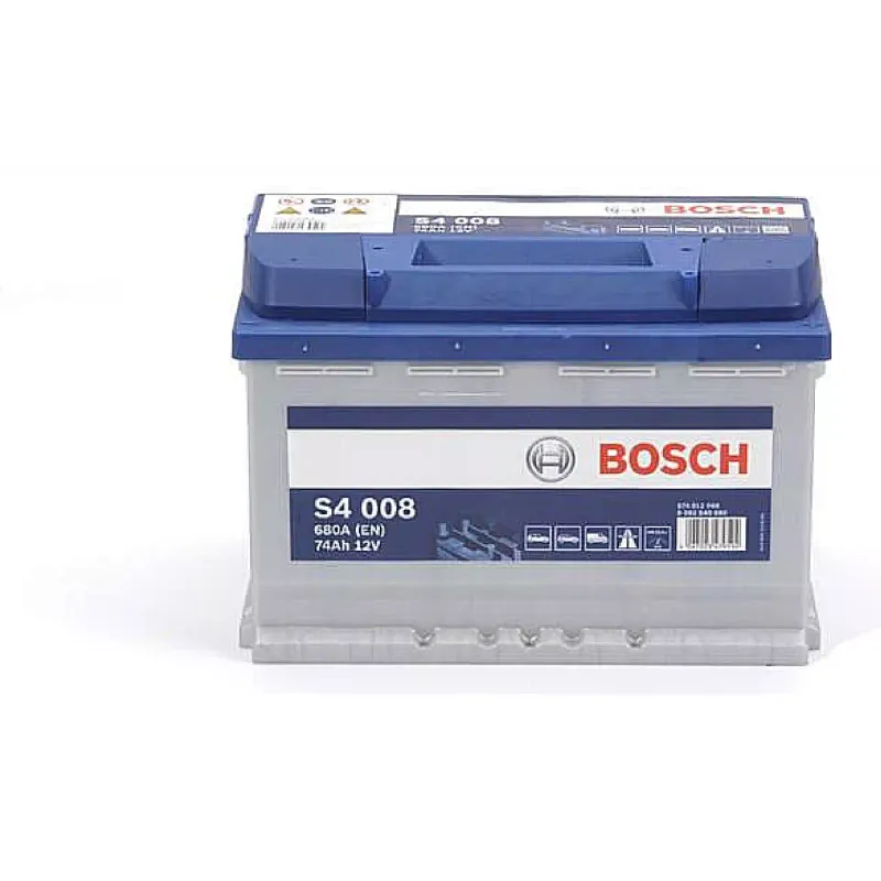 Μπαταρία Bosch S4 12 V 74 A·h 680 A (0092S40080)
