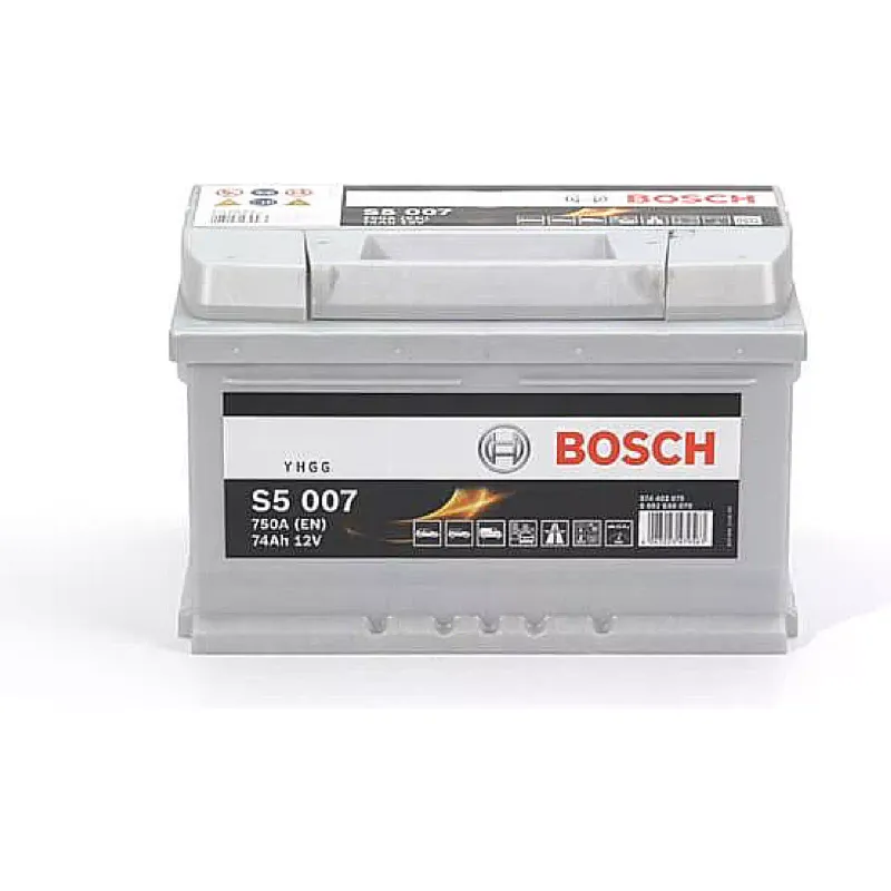 Батерия Bosch S4 12 V 74 A·h 750 A (0092S50070)