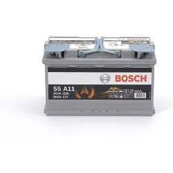 بطارية Bosch S5 AGM 12 V 80 A·h 800 A (0092S5A110)