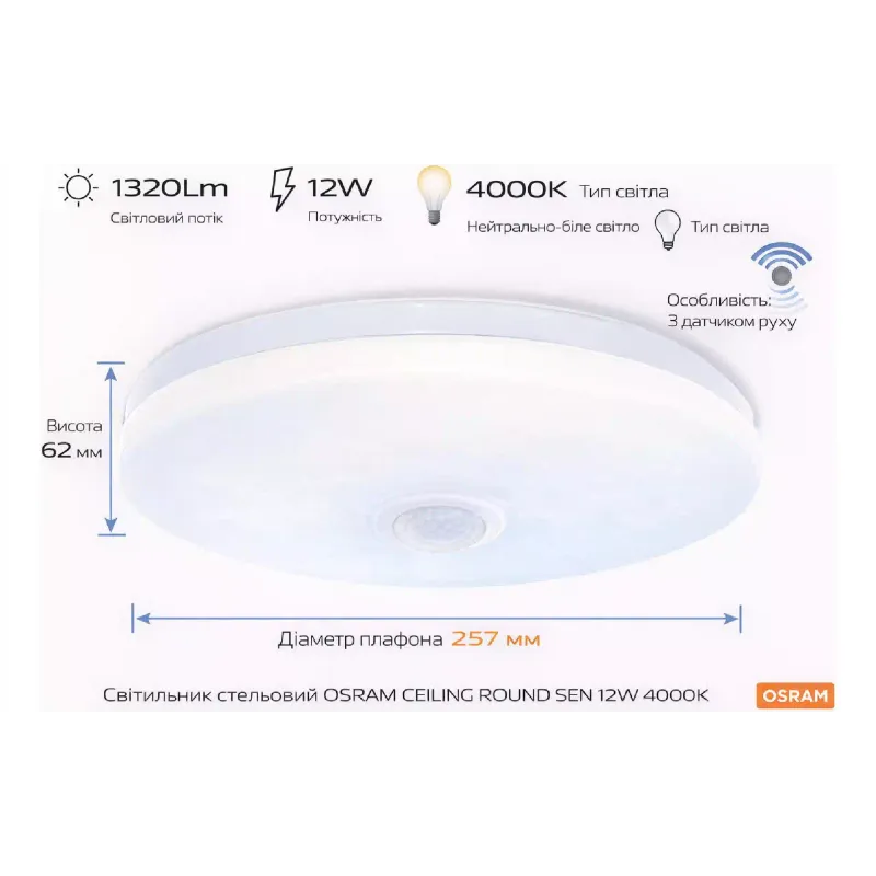 Aufputzlampe Osram (4099854647215)
