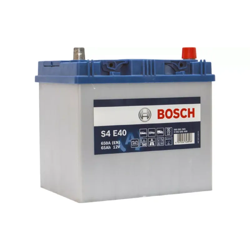 Bateria Bosch S4 12 V 65 A·h 650 A (0092S4E400)