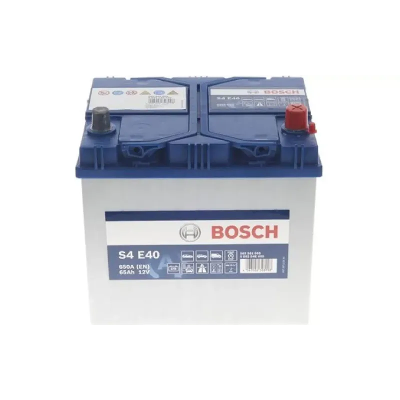 Bateria Bosch S4 12 V 65 A·h 650 A (0092S4E400)