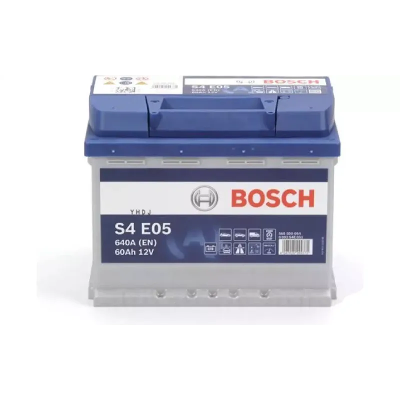 Аккумулятор Bosch S4 12 В 60 А·ч 640 А, R+ (0092S4E051)