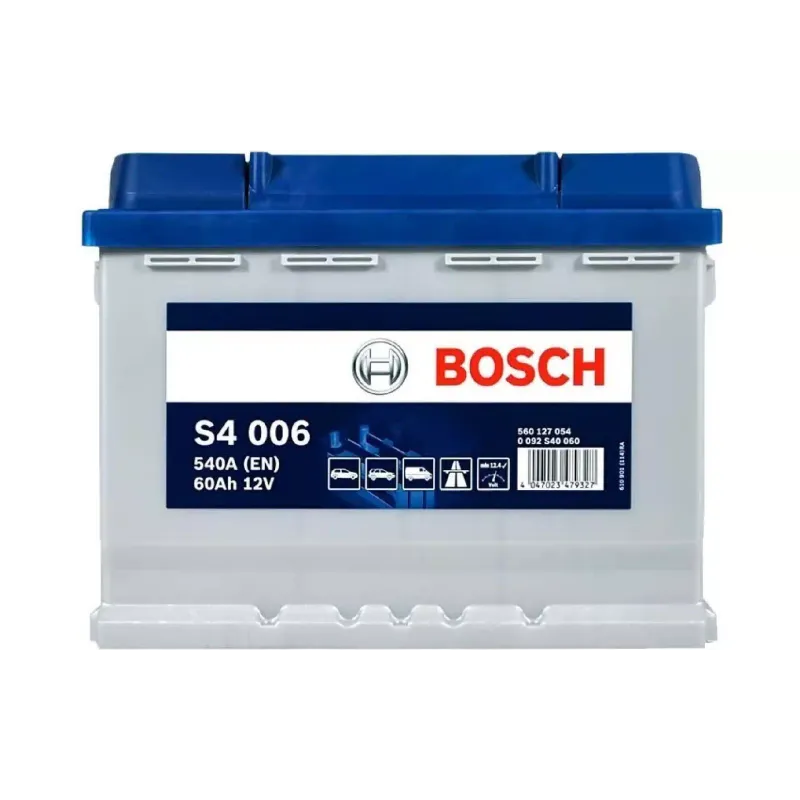Baterija Bosch S4 12 V 60 A·h 540 A (0092S40060)