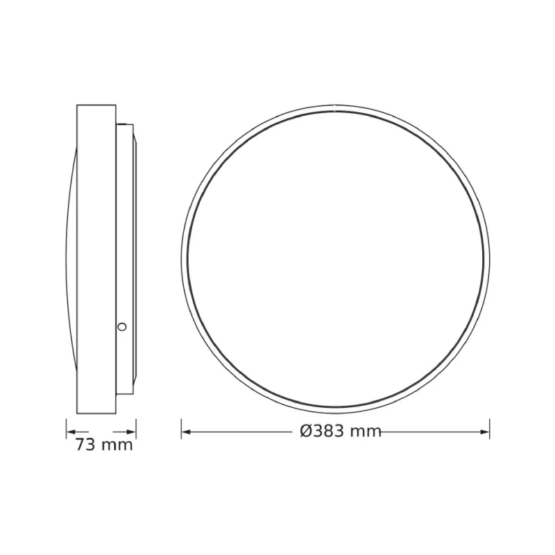 Лампа със сензор Osram, Black (4099854651335)