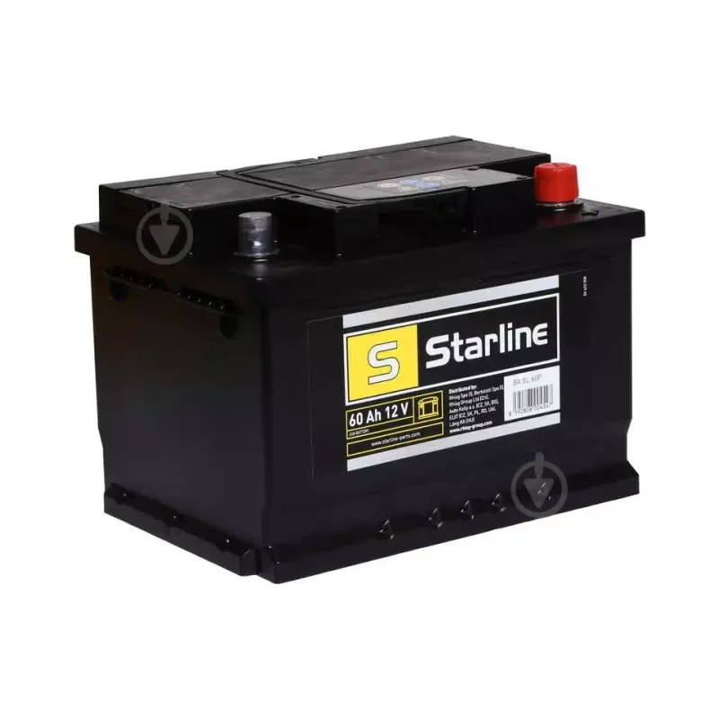 Battery Starline 12 V 60 A·h 540 A (BASL60P)