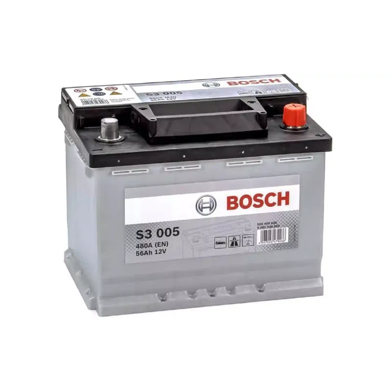 Аккумулятор Bosch S3 12 В 56 А·ч 480 А, R+ (0092S30050)