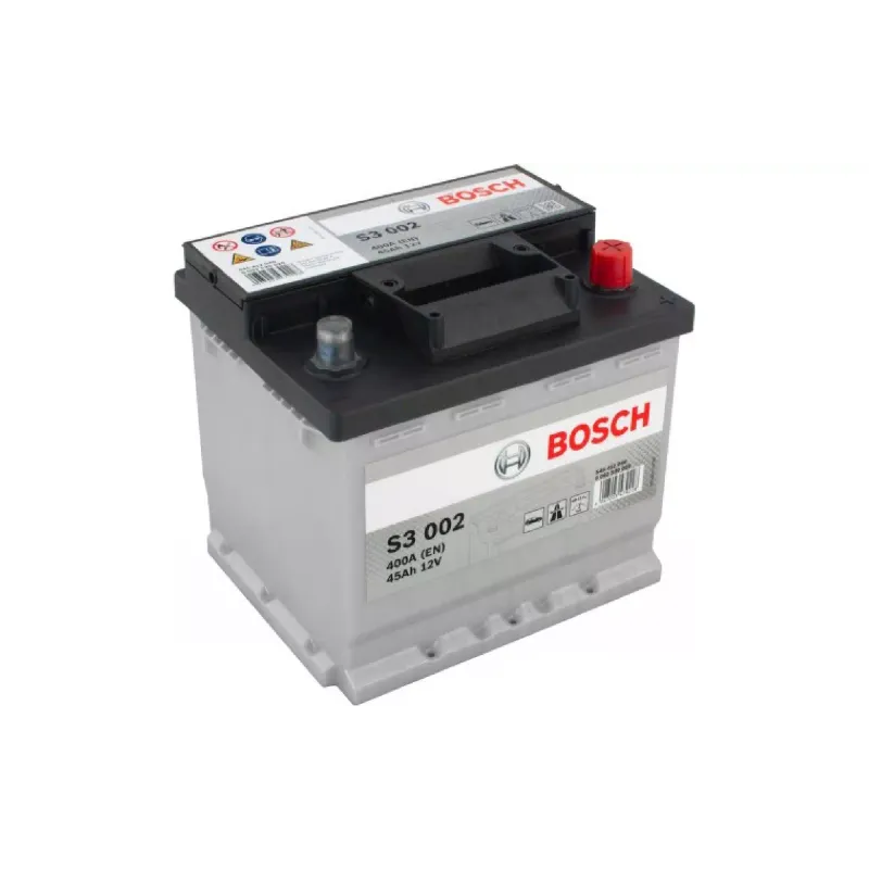Аккумулятор Bosch S3 12 В 45 А·ч 400 А, R+ (0092S30020)