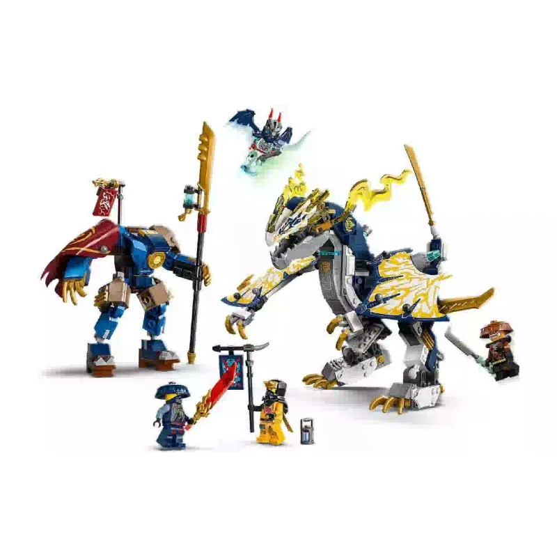 منشئ LEGO NINJAGO Rogue's Mech Dragon Rider (71843)