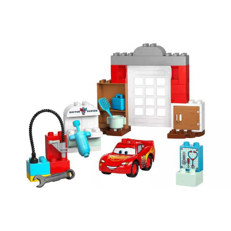 Constructor LEGO Duplo Disney McQueen's Visit to Doc's Garage (10456)
