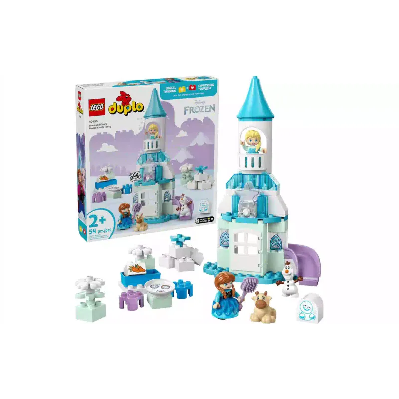 Constructor LEGO Duplo Disney Anna and Elsa's Frozen Castle Party (10455)