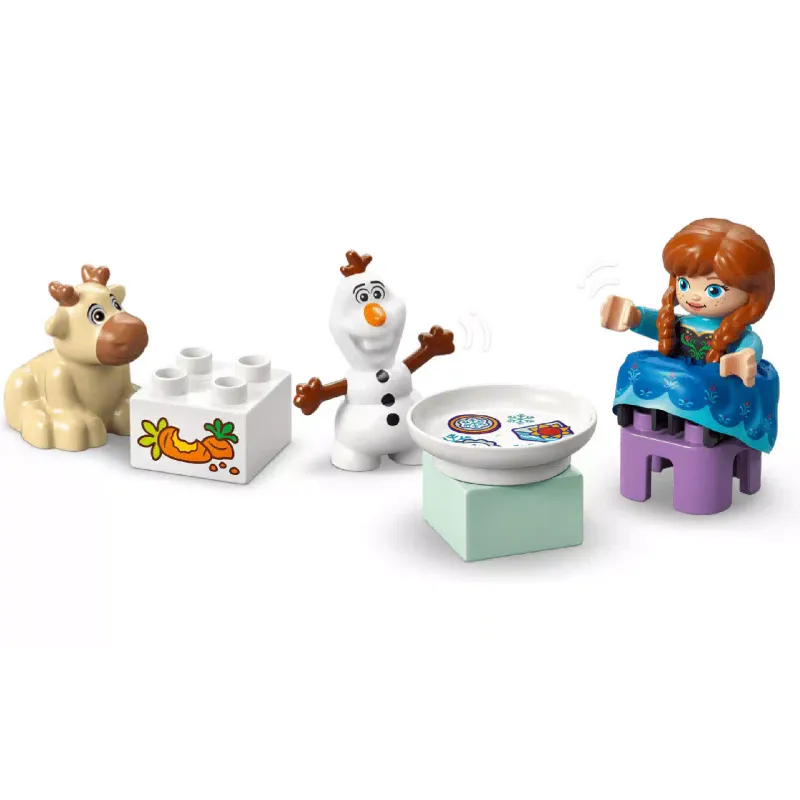 Constructor LEGO Duplo Disney Anna and Elsa's Frozen Castle Party (10455)