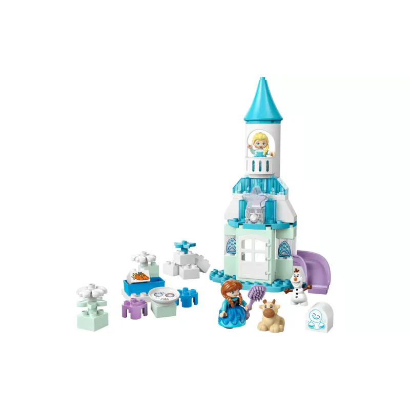 Constructor LEGO Duplo Disney Anna and Elsa's Frozen Castle Party (10455)