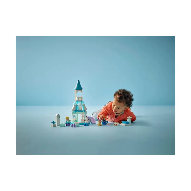 Constructor LEGO Duplo Disney Anna and Elsa's Frozen Castle Party (10455)