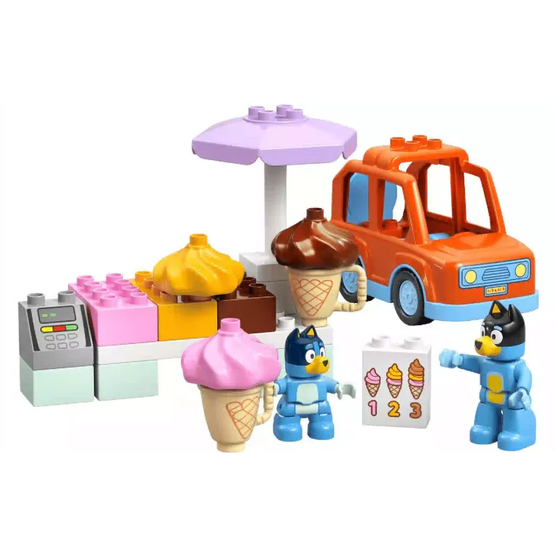 منشئ LEGO Ice Cream Trip with Bluey (10458)