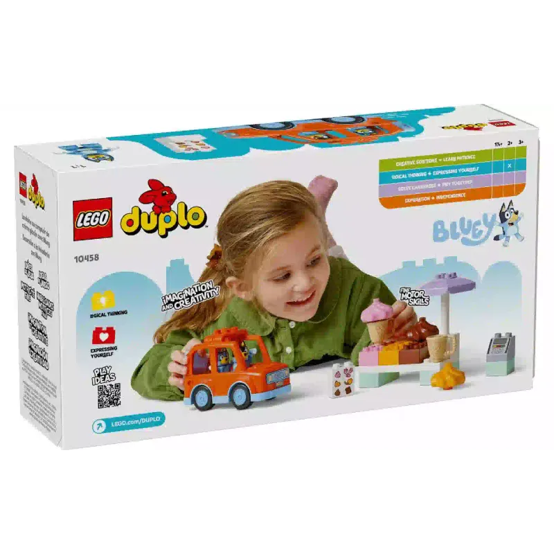 منشئ LEGO Ice Cream Trip with Bluey (10458)