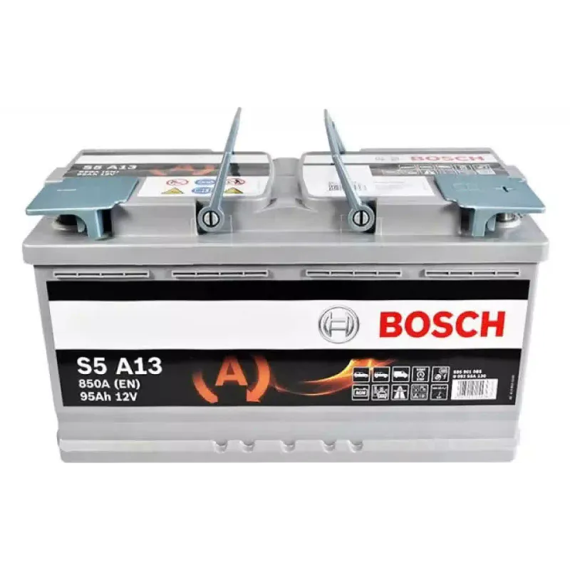 بطارية Bosch S5 AGM 12 V 95 A·h 850 A (0092S5A130)