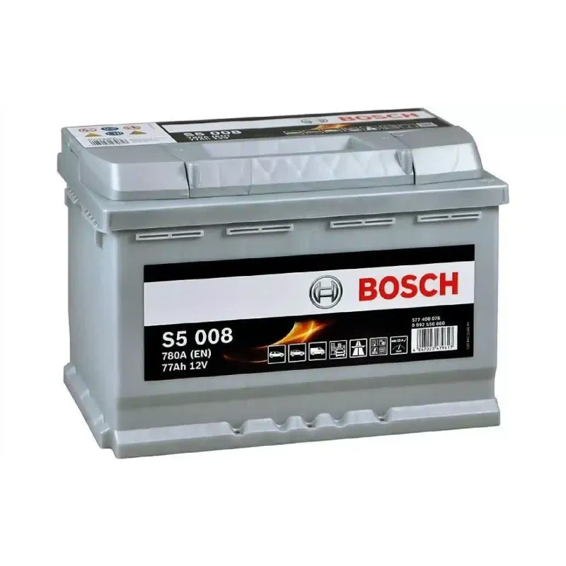 Батерия Bosch S4 12 V 77 A·h 780 A (0092S50080)